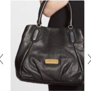 Marc By Marc Jacobs Black Leather Shoulder Bag